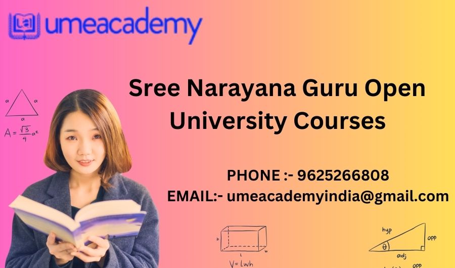 Sree Narayana Guru Opens University Courses